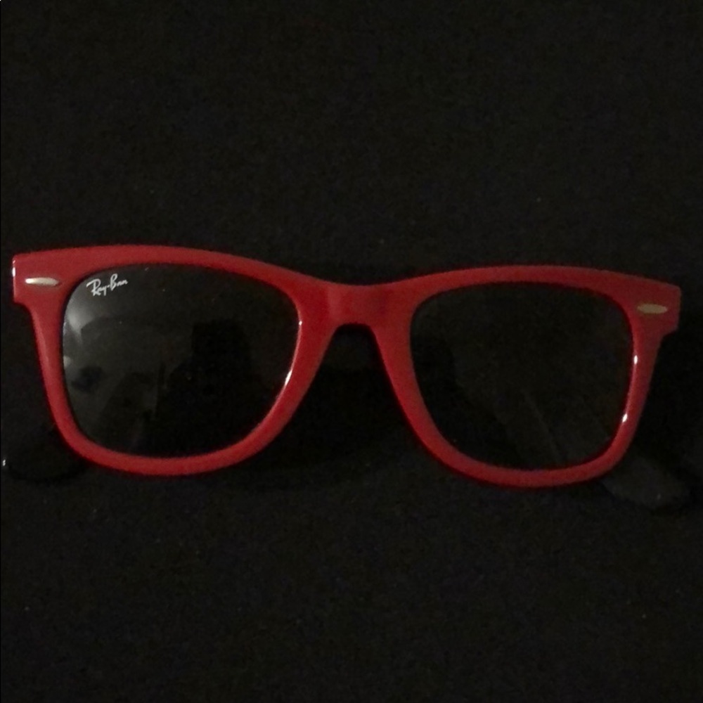 Like New - Red Collectable Ray Bans